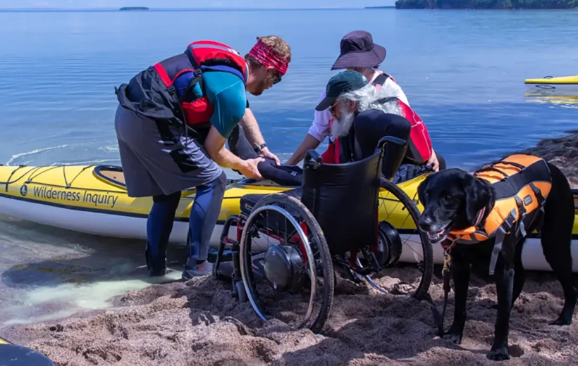 Apostle Islands Base Camp and Kayak Tour Adults with Disabilities