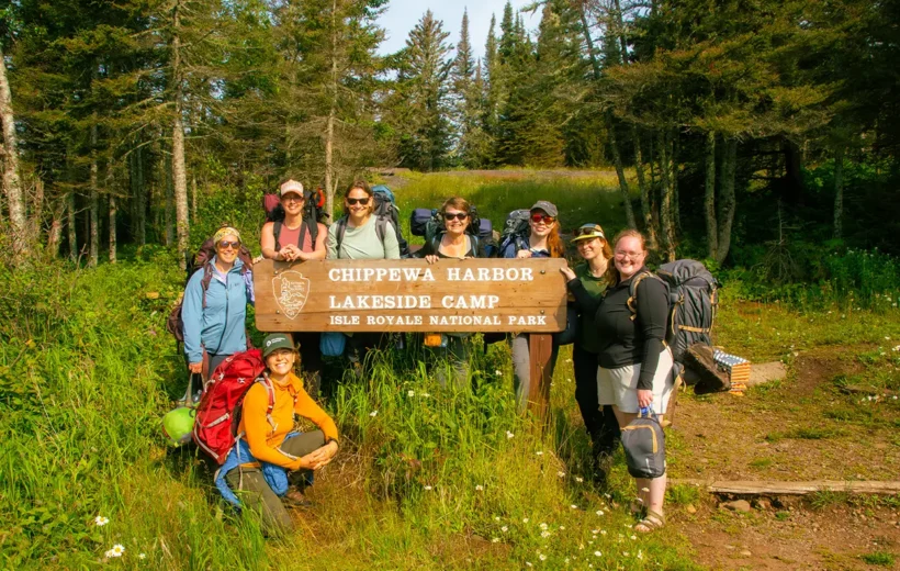 Isle Royale Backpacking Adventure - Women's