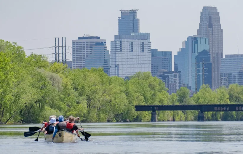 Mississippi River Day Canoe Trip