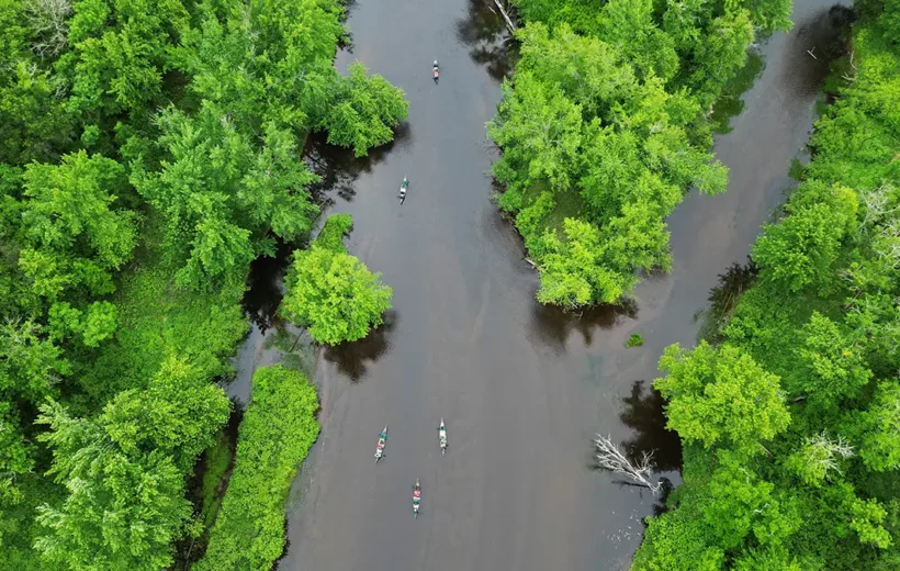 Namekagon River Canoe Paddle Adventure