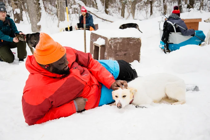 BWCA winter adventure participant