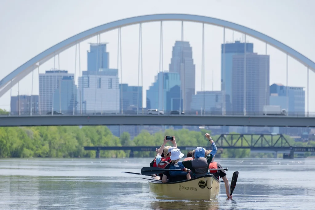 Canoemobile in Minneapolis